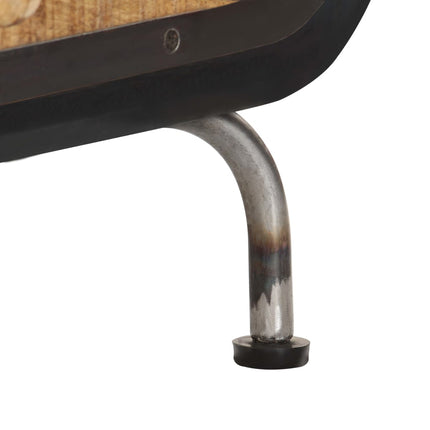 Table Basse 100X50X35 Cm Bois De Manguier Massif