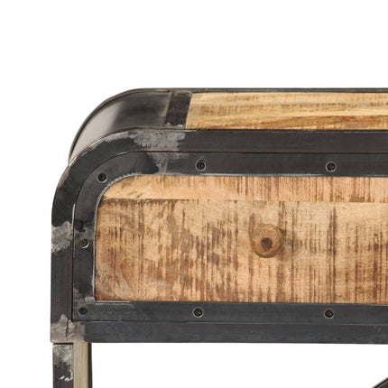 Buffet 120X30X75 Cm Bois De Manguier Massif