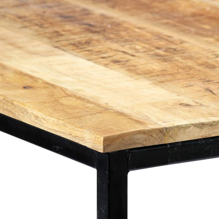 Table À Manger Bois De Manguier Massif Brut