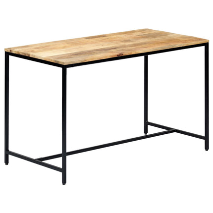 Table À Manger Bois De Manguier Massif Brut