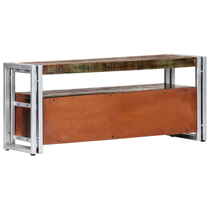 Meuble Tv 90X30X40 Cm Bois De Récupération Massif
