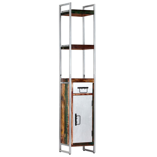 Buffet 40X30X180 Cm Bois De Récupération Massif