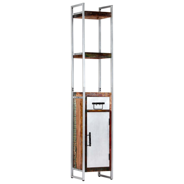 Buffet 40X30X180 Cm Bois De Récupération Massif