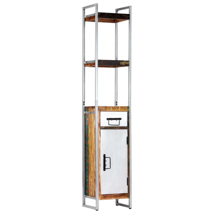 Buffet 40X30X180 Cm Bois De Récupération Massif