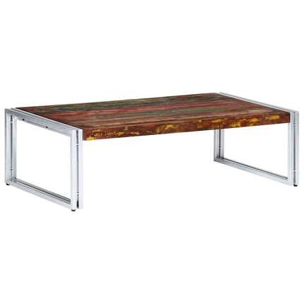 Table Basse 120X60X35 Cm Bois De Récupération Solide