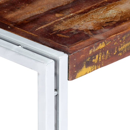 Table Basse 120X60X35 Cm Bois De Récupération Solide