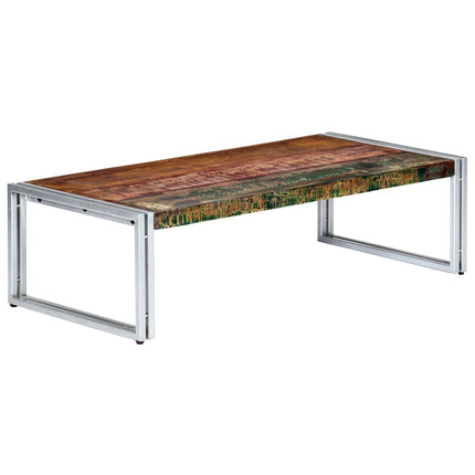 Table Basse 120X60X35 Cm Bois De Récupération Solide