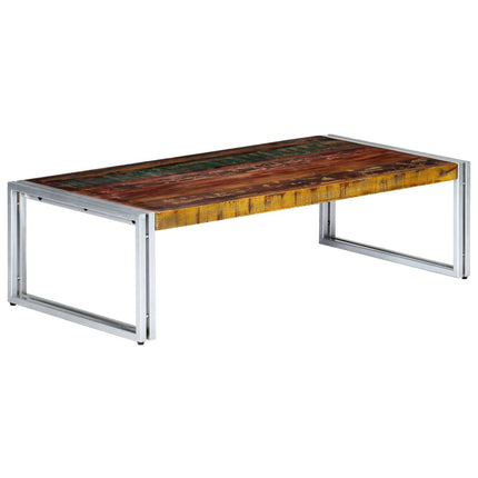 Table Basse 120X60X35 Cm Bois De Récupération Solide