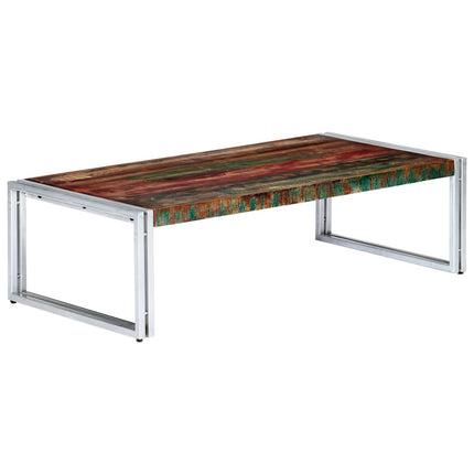 Table Basse 120X60X35 Cm Bois De Récupération Solide
