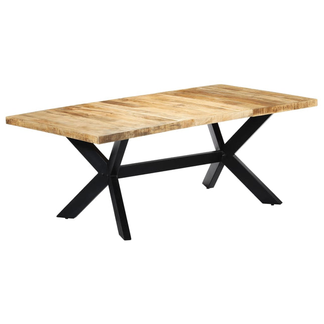 Table De Salle À Manger Bois De Manguier Solide