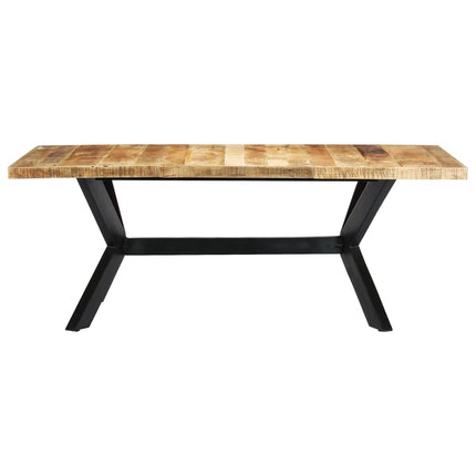 Table De Salle À Manger Bois De Manguier Solide