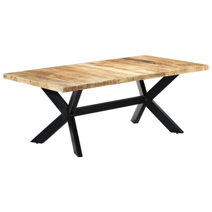 Table De Salle À Manger Bois De Manguier Solide