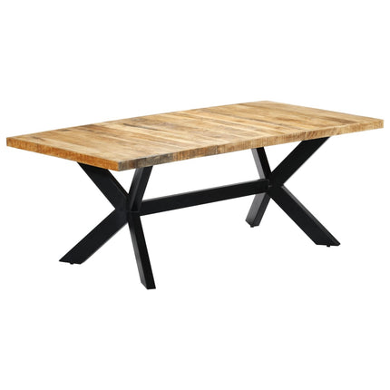 Table De Salle À Manger Bois De Manguier Solide
