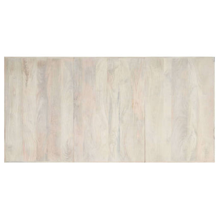 Table De Salle À Manger 200X100X75Cm Bois Manguier Massif