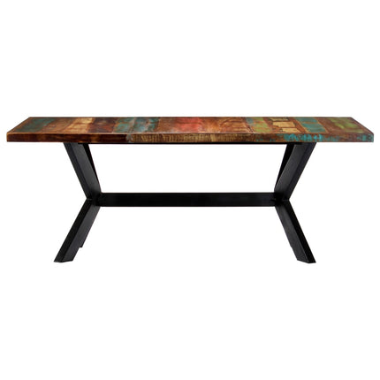 Table À Manger Bois De Récupération Solide
