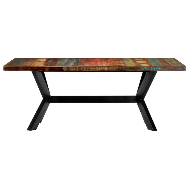 Table À Manger Bois De Récupération Solide