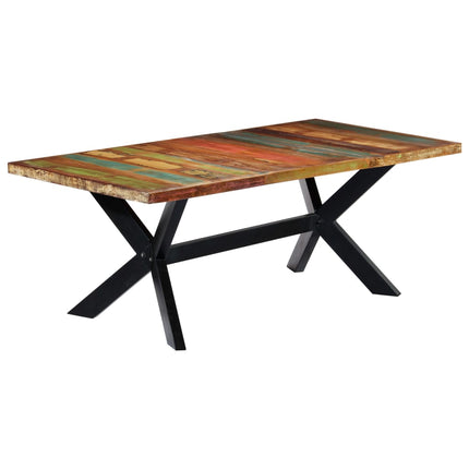 Table À Manger Bois De Récupération Solide