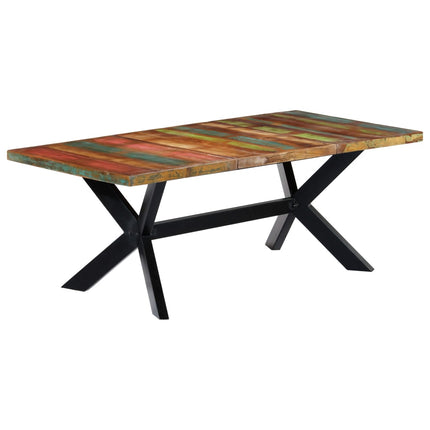 Table À Manger Bois De Récupération Solide