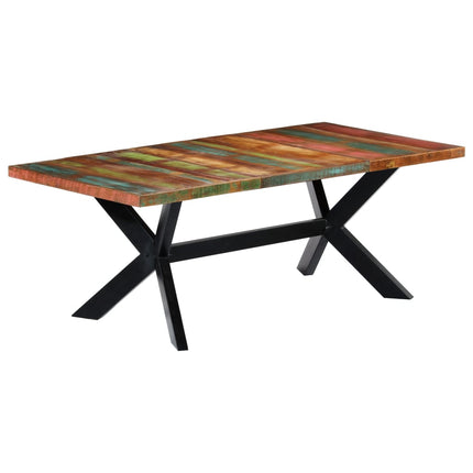 Table À Manger Bois De Récupération Solide