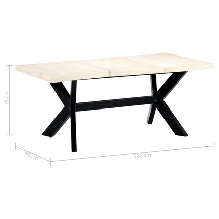 Table À Dîner Bois De Manguier Massif
