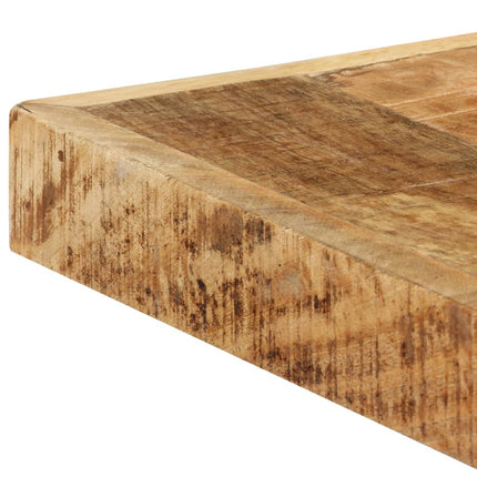 Table À Manger Bois De Manguier Massif Brut