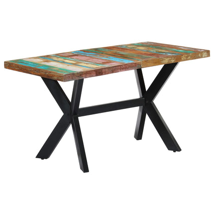 Table À Manger Bois De Récupération Massif