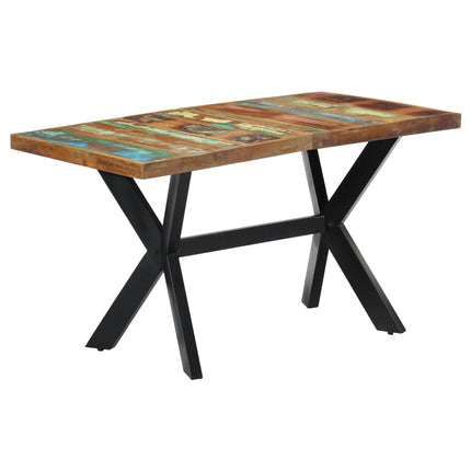 Table À Manger Bois De Récupération Massif