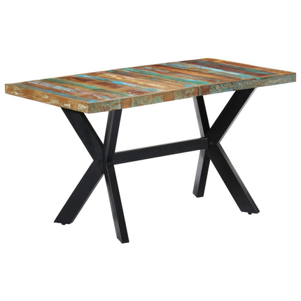 Table À Manger Bois De Récupération Massif