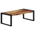 Table Basse 110X60X40 Cm Bois Massif