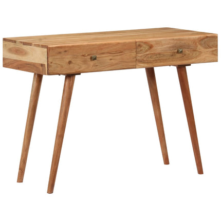 Bureau 100X51X76 Cm Bois D'acacia Solide