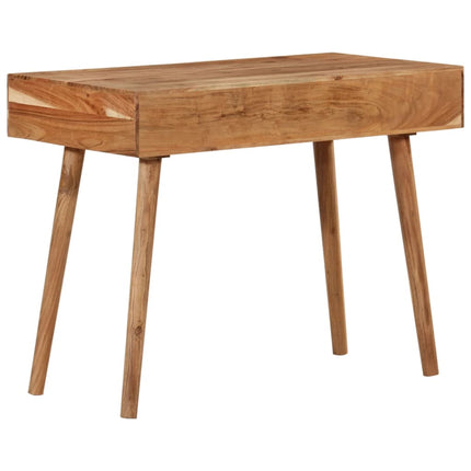 Bureau 100X51X76 Cm Bois D'acacia Solide