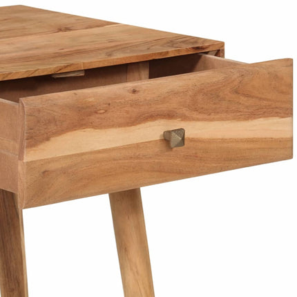 Bureau 100X51X76 Cm Bois D'acacia Solide