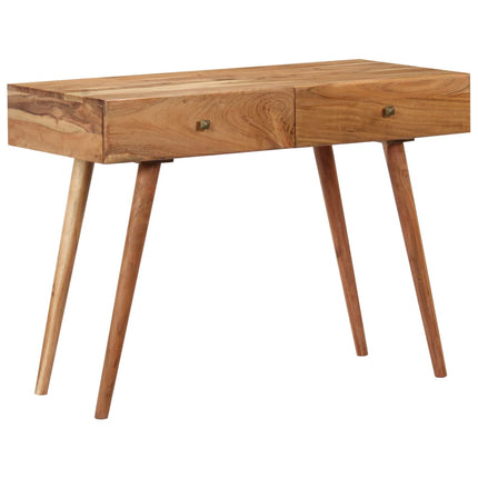 Bureau 100X51X76 Cm Bois D'acacia Solide