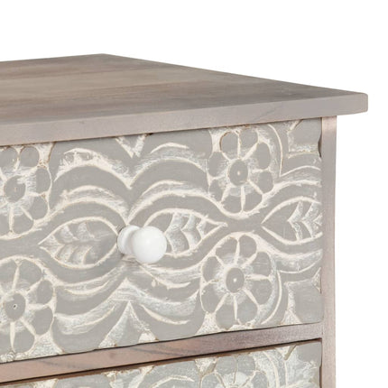 Meuble Tv 120X30X40 Cm Bois D'acacia Massif