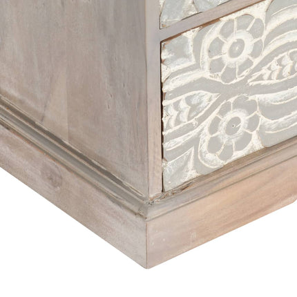 Meuble Tv 120X30X40 Cm Bois D'acacia Massif