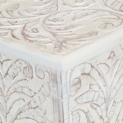 Boîte De Rangement 58X40X40 Cm Bois D'acacia Solide