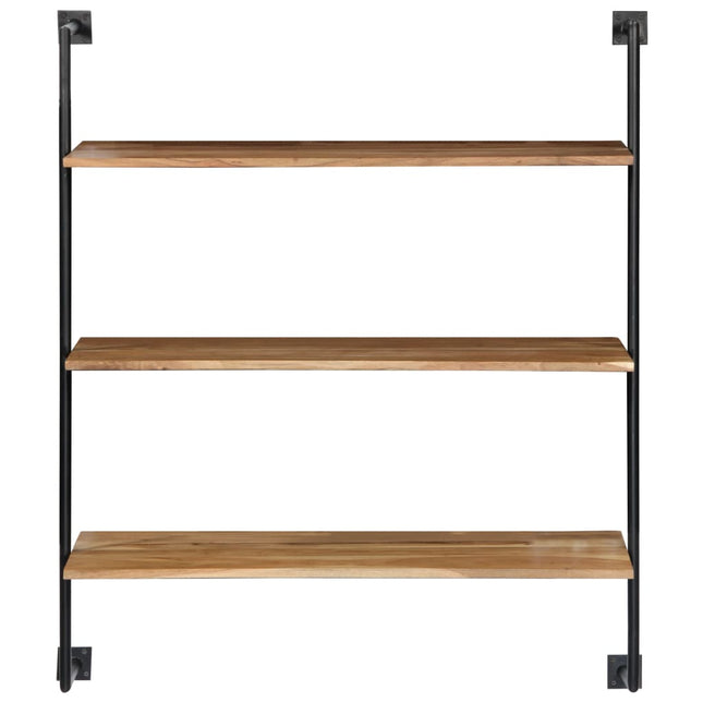 Étagère Murale 94X35X113 Cm Bois D'acacia Solide