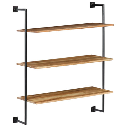 Étagère Murale 94X35X113 Cm Bois D'acacia Solide