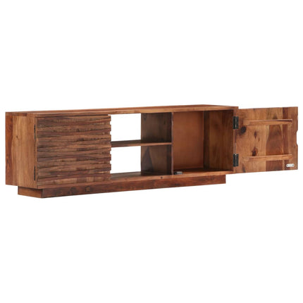 Meuble Tv 120X30X40 Cm Bois Solide