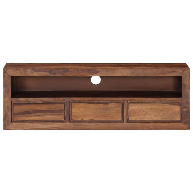 Meuble Tv 120X30X40 Cm Bois Solide