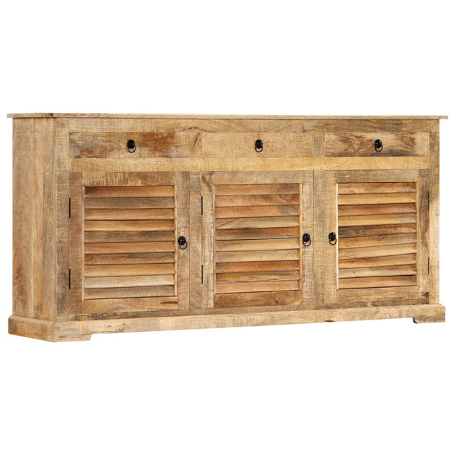 Armoire Latérale Bois De Manguier Solide