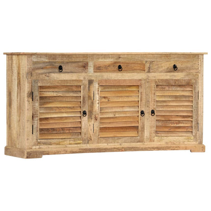 Armoire Latérale Bois De Manguier Solide
