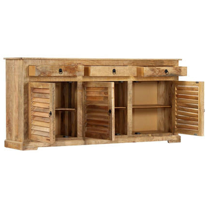 Armoire Latérale Bois De Manguier Solide