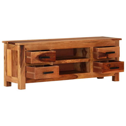 Meuble Tv 110X30X40 Cm Bois Solide