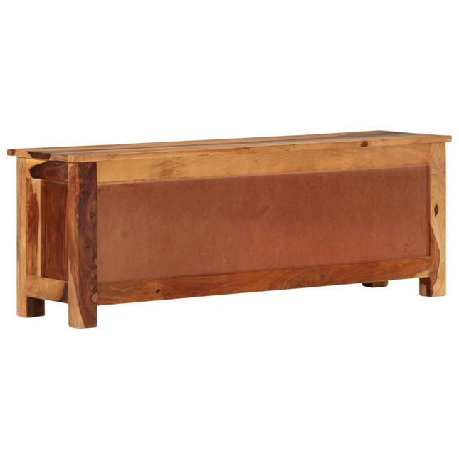 Meuble Tv 110X30X40 Cm Bois Solide