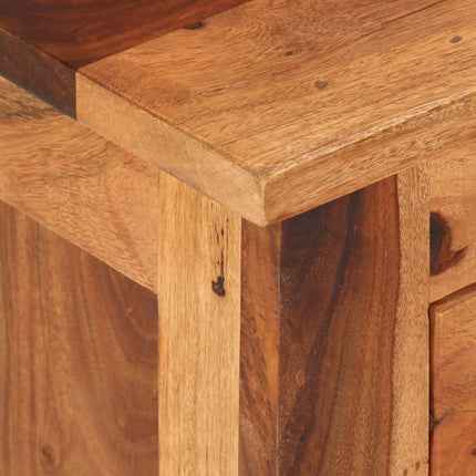 Meuble Tv 110X30X40 Cm Bois Solide