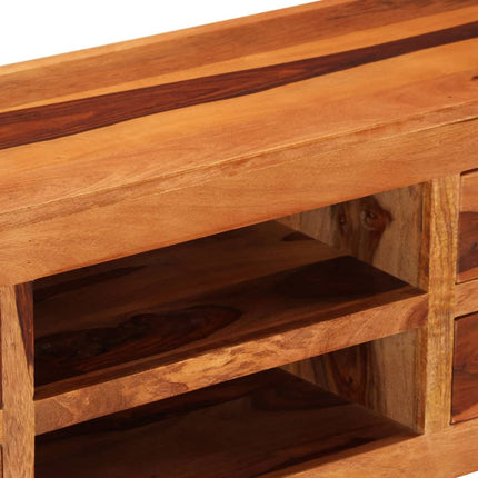 Meuble Tv 110X30X40 Cm Bois Solide