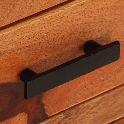 Meuble Tv 110X30X40 Cm Bois Solide