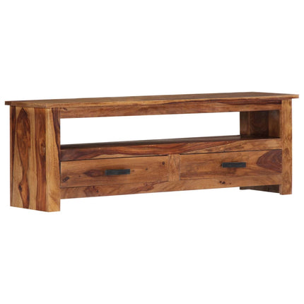 Meuble Tv 118X30X40 Cm Bois Massif