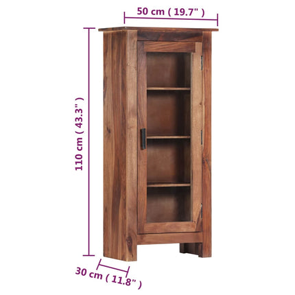 Buffet 50X30X110 Cm Bois Massif